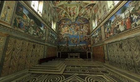 Sistine Chapel, tour virtual por la Capilla Sixtina
