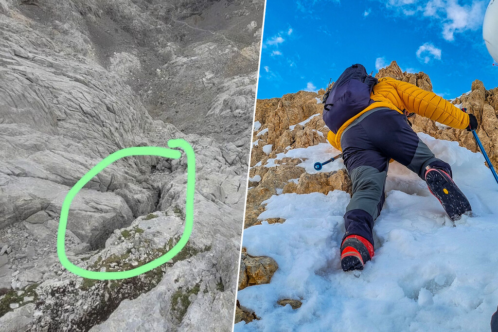 Los Picos de Europa escondían otra montaña subterránea: más de mil kilos de basura, el efecto de años de turismo en las alturas