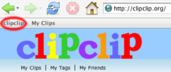 clip clip, almacena y comparte partes de una web