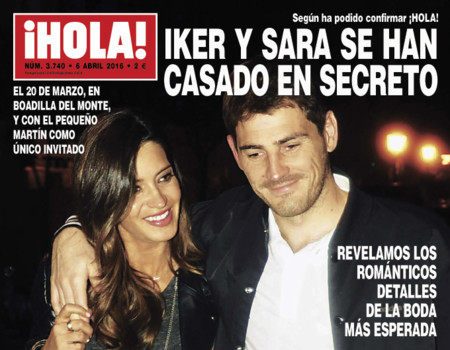 ¡Bombazo! Iker Casillas y Sara Carbonero se nos han casado