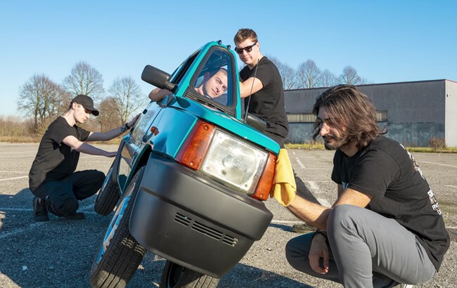 Coche Mas Estrecho Mundo Fiat Panda