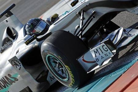 Nico Rosberg será el primero en probar el Mercedes W02