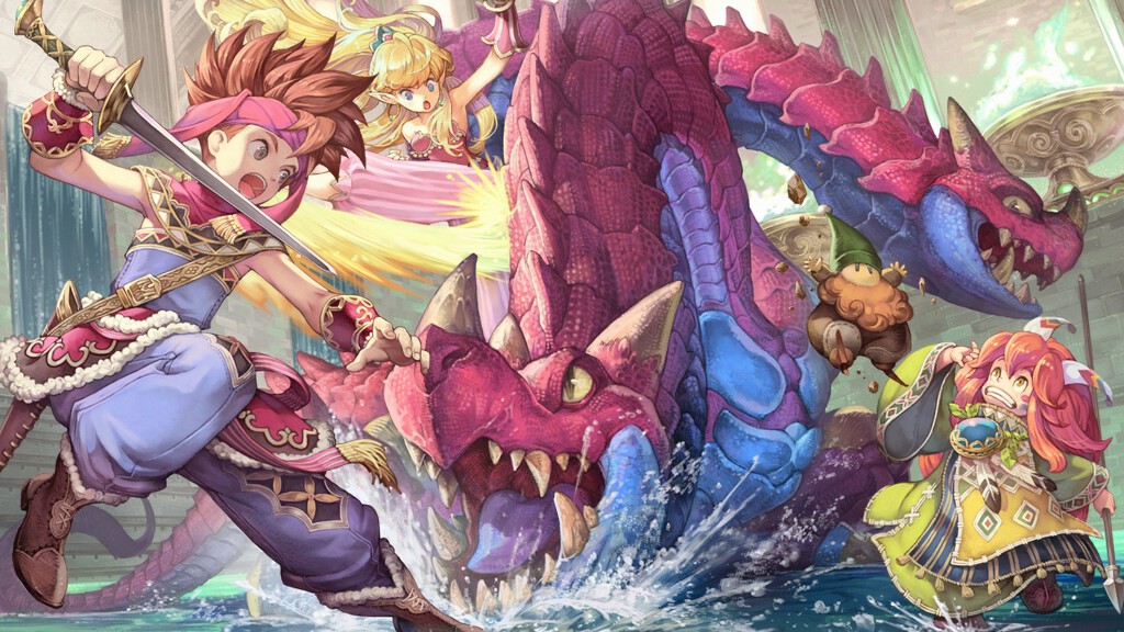 He jugado mil veces a Secret of Mana y jamás me percaté que dos de sus islas parecen extraídas de otro planeta 