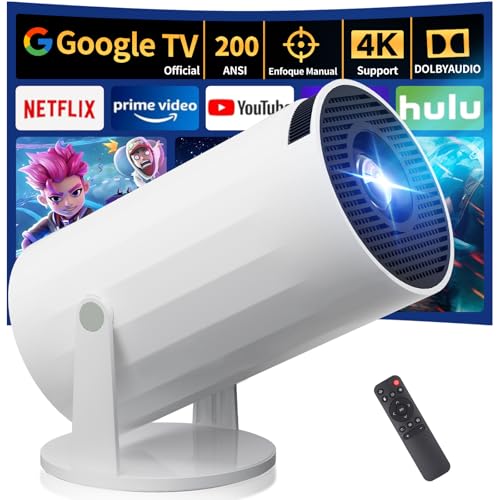Proyector Portatil, Mini Proyector 4K con Android 13