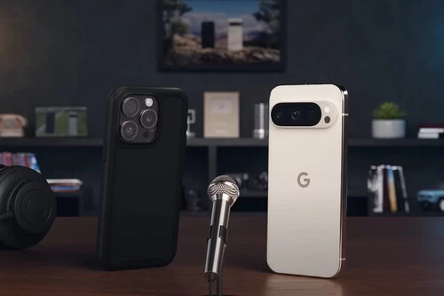 Google Pixel y iPhone