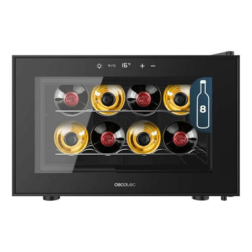Cecotec Vinoteca 8 Botellas Bolero GrandSommelier 
