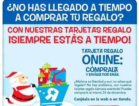 ¿Aún no ha comprado sus regalos de navidad? Recurra a la tarjeta regalo de Toys 'R' us