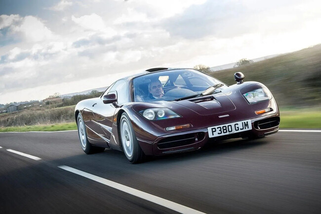 Rowan Atkinso McLaren F1