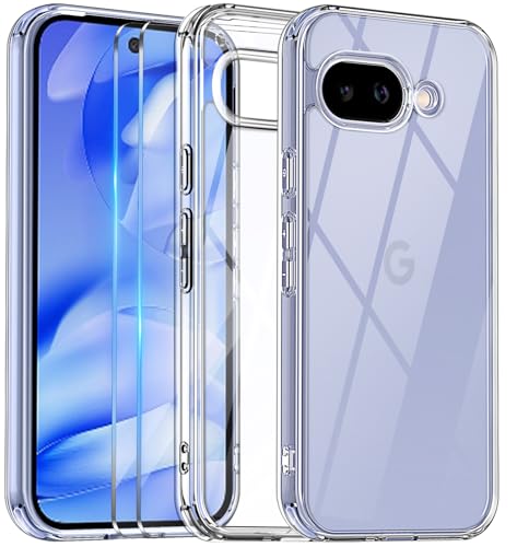 COPIKE Funda Antigolpes para Google Pixel 9A con 2 Protectores de Pantalla