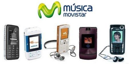 Movistar Música, nueva línea de teléfonos con reproductor