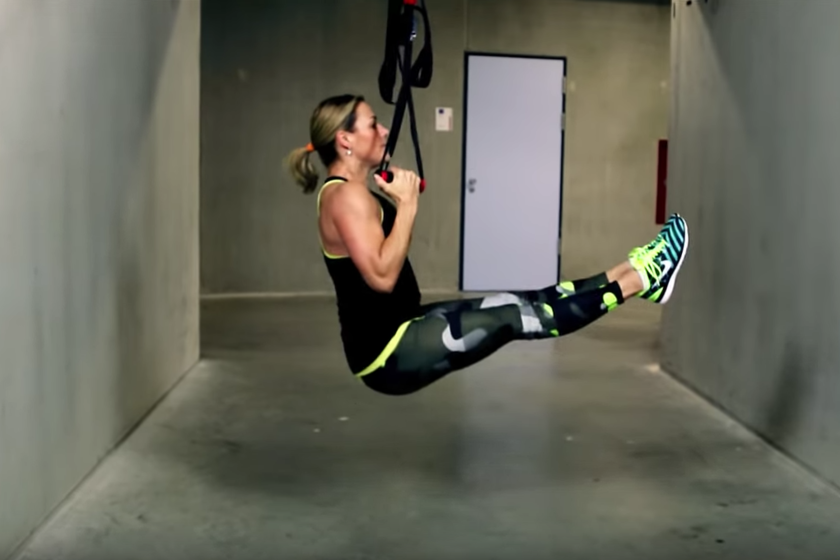 25 ejercicios con TRX para poner a prueba todos tus músculos