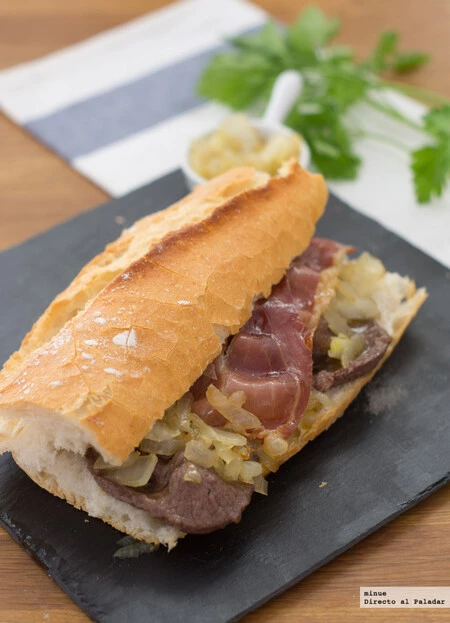 Bocadillo de brascada, receta de un clásico valenciano