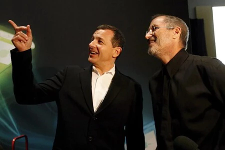 Bob Iger Y Steve Jobs