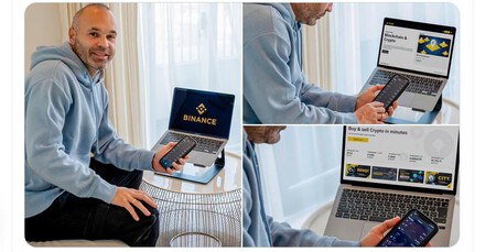 La CNMV le da un toque a Andrés Iniesta en Twitter por promocionar criptomonedas
