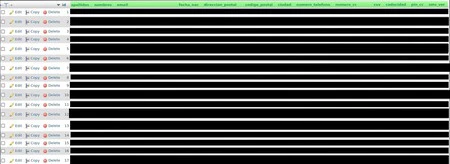 各フィールドの名前に注意してください。