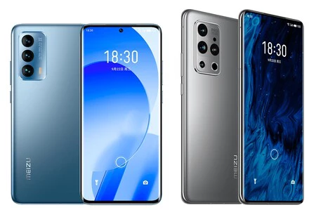 左、Meizu 18S。右、Meizu 18S Pro