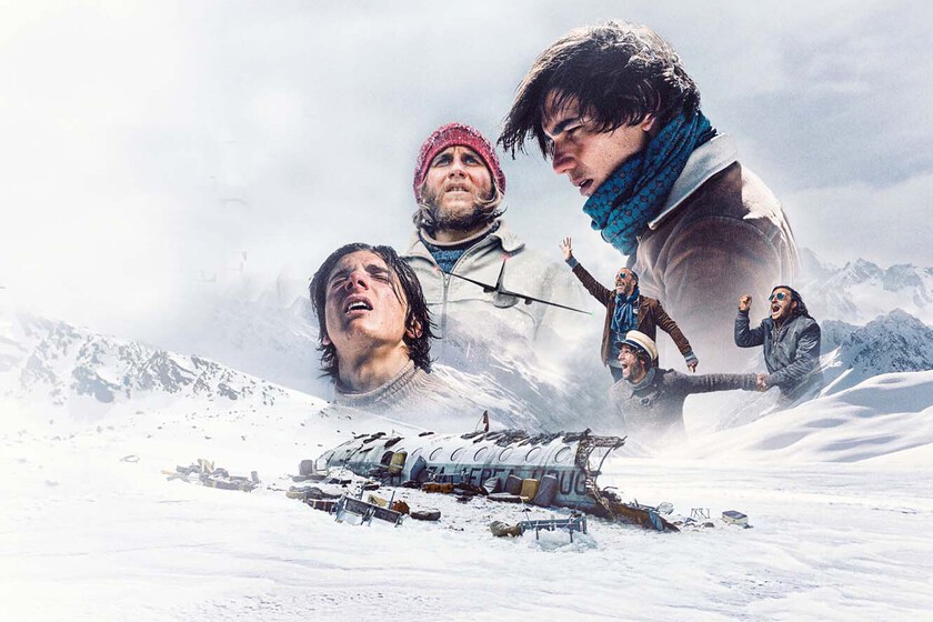 'La sociedad de la nieve' es un vistoso drama de J.A. Bayona en Netflix, incapaz de maquillar su sentimentalismo con hambre de Óscar