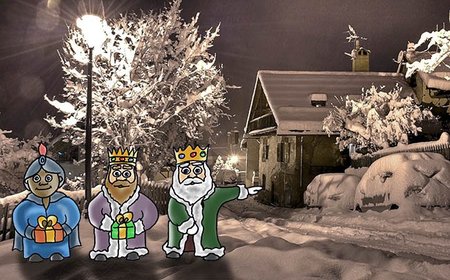 Carta para los Reyes Magos exclusiva de Bebés y más (Navidad'12)