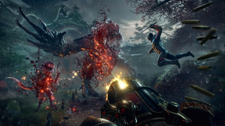 Sablazos y tiroteos en el nuevo y frenético gameplay de 12 minutos de Shadow Warrior 2