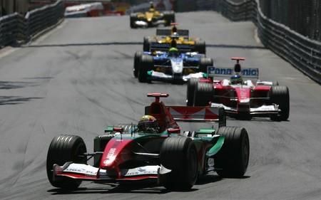 Webber Monaco F1 2004
