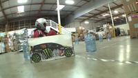 Ken Box Gymkhana, haciendo de Ken Block con un Razor Crazy Cart 