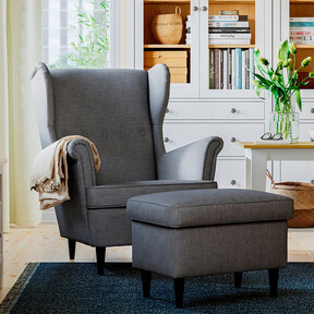 Este sillón lleva en el catálogo de Ikea desde 1950, era el favorito de su fundador y ahora está en oferta