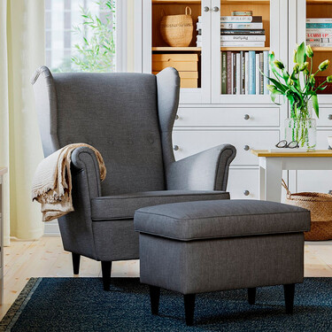Este sillón lleva en el catálogo de Ikea desde 1950, era el favorito de su fundador y ahora está en oferta