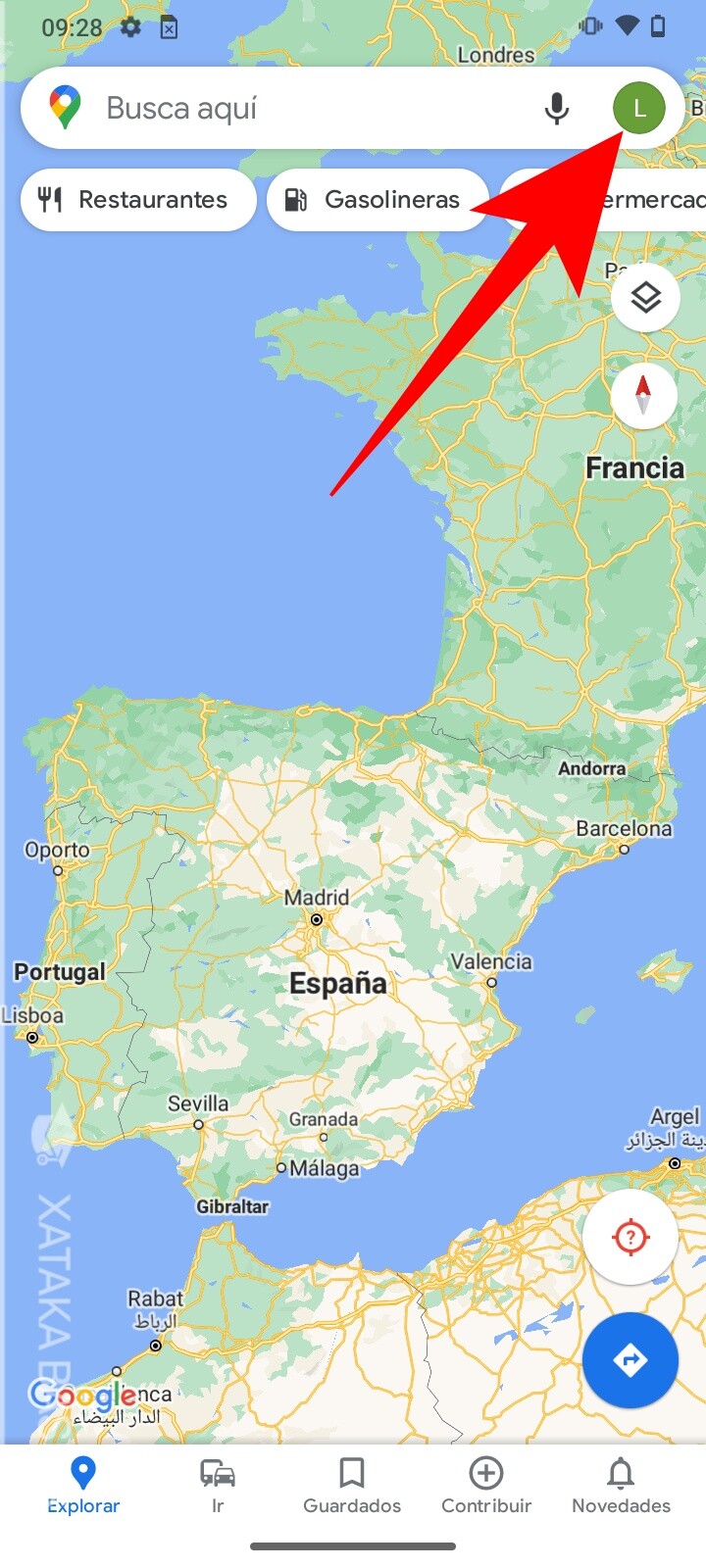Cómo activar el modo oscuro de Google Maps en Android