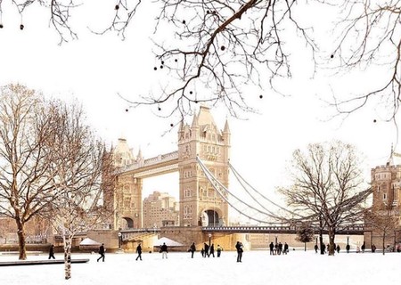 Nueve lugares que no solemos ver cubiertos de nieve que hemos descubierto en Instagram
