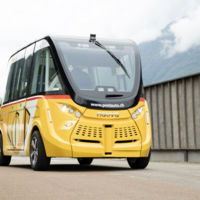 Suiza ya prueba autobuses urbanos autónomos y eléctricos en la ciudad de Sion