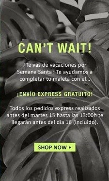Gastos de envío express gratis en Oysho, hasta el martes 15 de abril