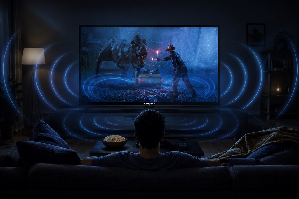 Cuando el salón se queda a oscuras, el cerebro hace algo con el sonido de la tele que no tiene que ver con los decibelios 
