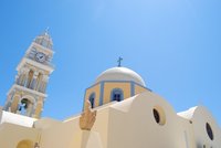 Santorini: Visita a las dos catedrales de Fira
