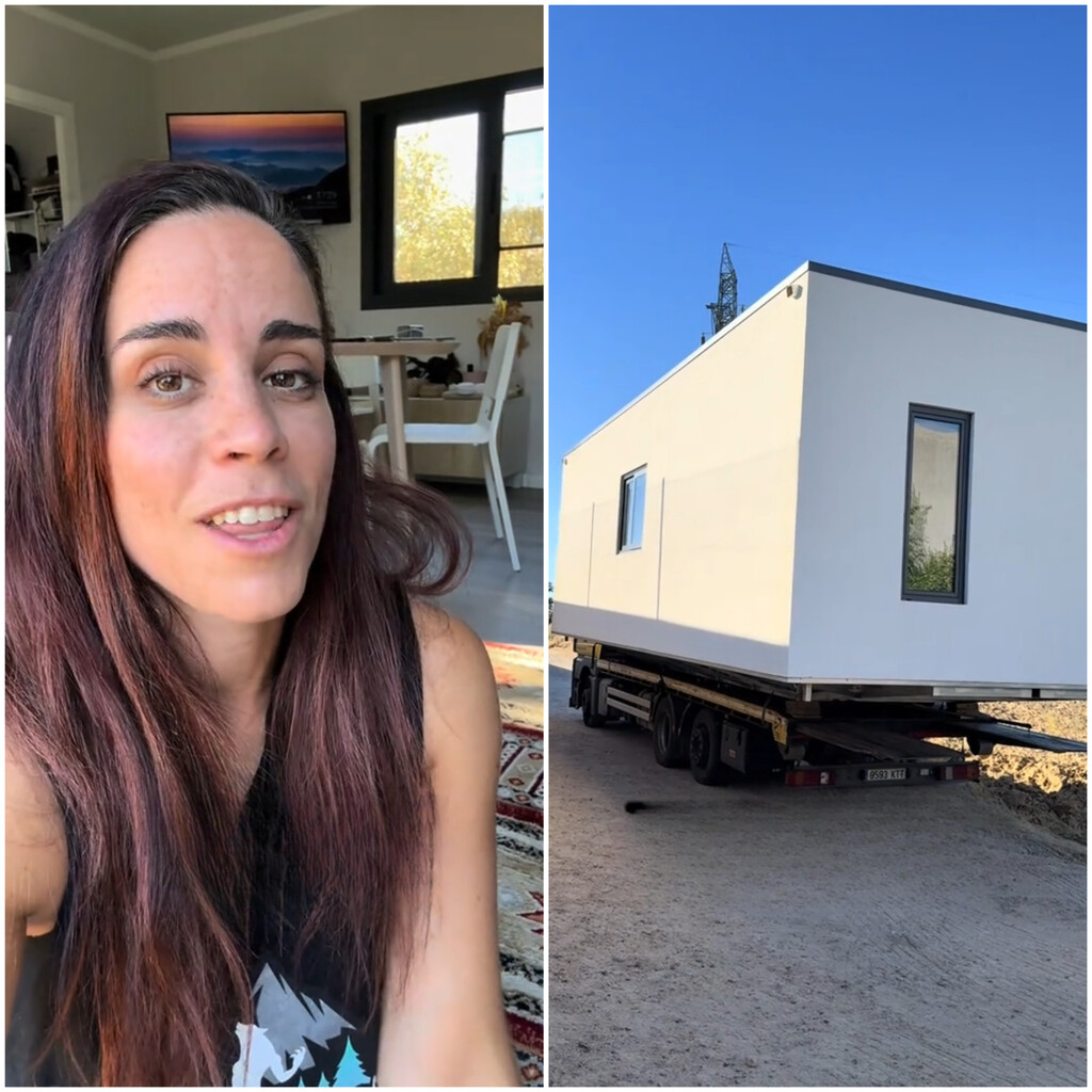 Telva, la periodista que viven en una mobile home: «Teniendo en cuenta el precio de la vivienda, encontrar algo similar con este terreno en medio del campo sería impagable para nosotros»