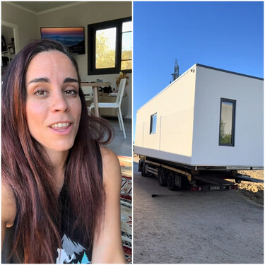 Telva, la periodista que vive en una mobile home: "Teniendo en cuenta el precio de la vivienda, encontrar algo similar con este terreno sería impagable para nosotros"
