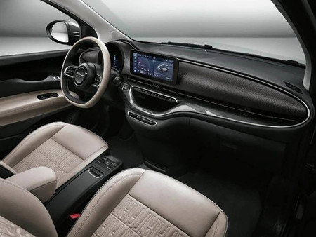 Interior Fiat 500 eléctrico