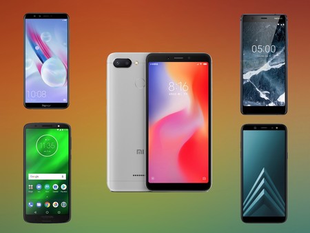 Xiaomi Redmi 6, comparativa: así queda frente al Moto G6, Honor 9 Lite, Nokia 5.1 y el resto de gama económica Android