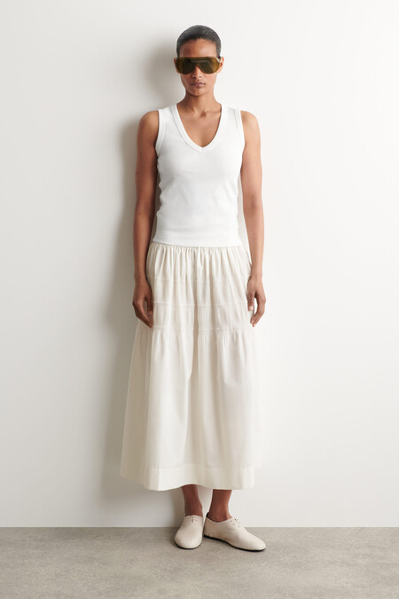 falda midi