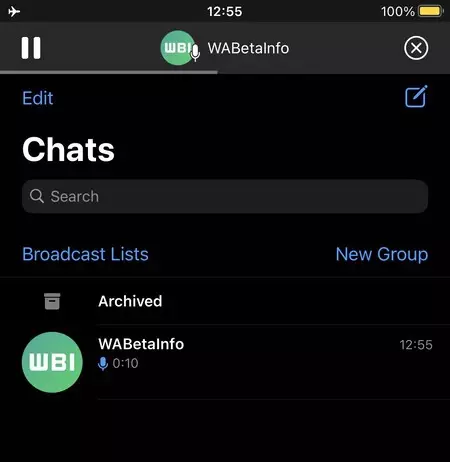 Wa Global Voice Note Player Ios