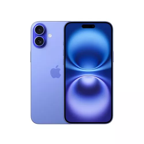 Apple iPhone 16 Plus de 128 GB: Smartphone 5G con Control de Cámara, Chip A18 y un subidón en autonomía. Compatible con los AirPods; Azul Ultramar