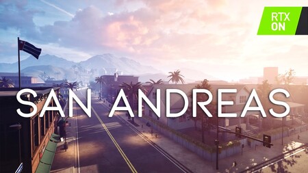 La intro de GTA San Andreas recreada desde cero en Unreal Engine 4 y con mejoras actuales como el ray tracing