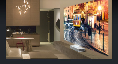 LG pone a la venta el HU85L, su nuevo proyector láser de tiro corto con resolución 4K