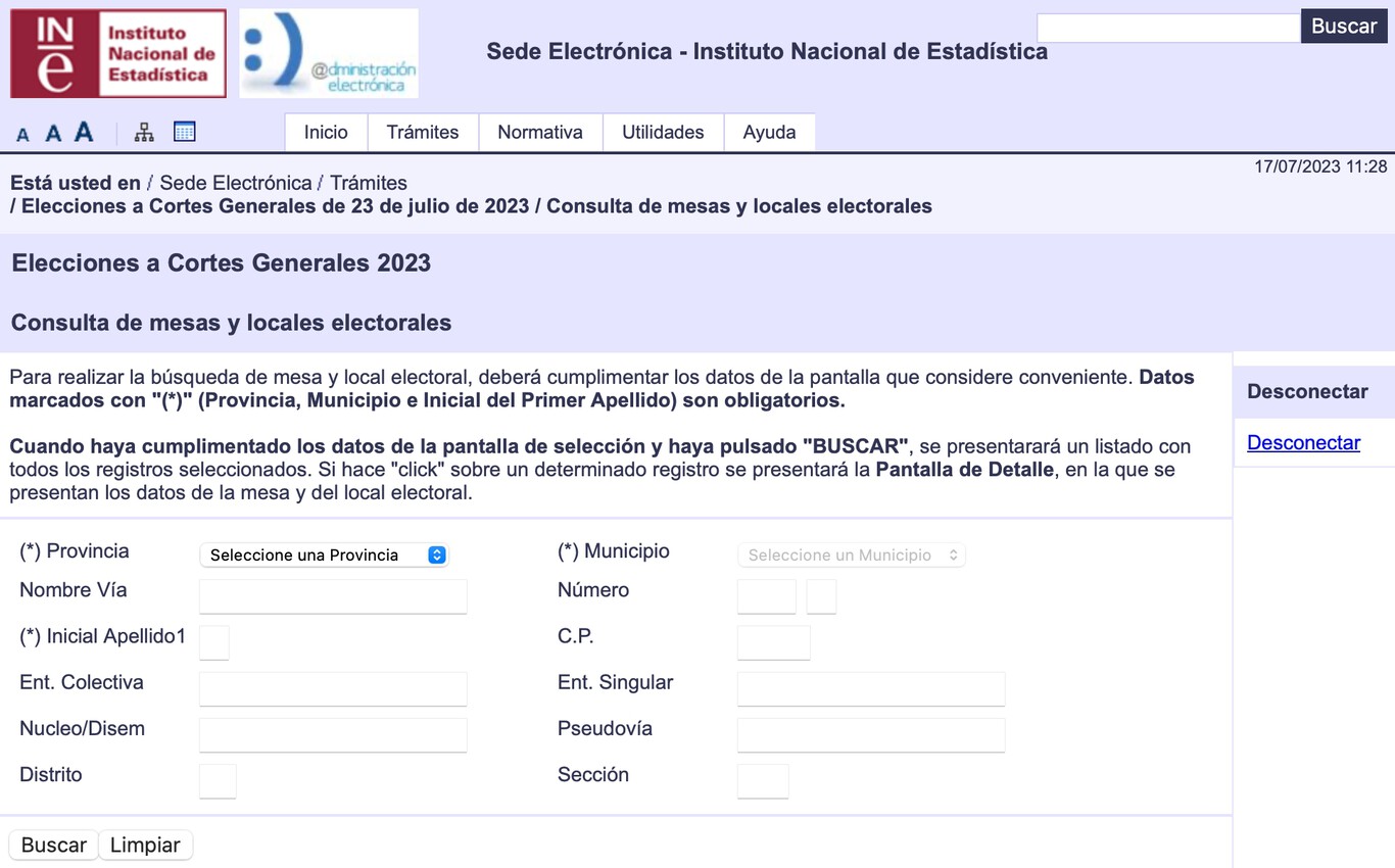 Dónde ir a votar en las elecciones generales del 23 de julio: cómo ...