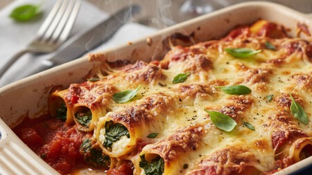 Canelones Con Jitomate