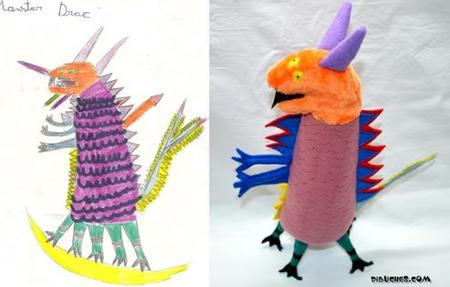 Dibuches, convierte el dibujo de tu hijo en un peluche