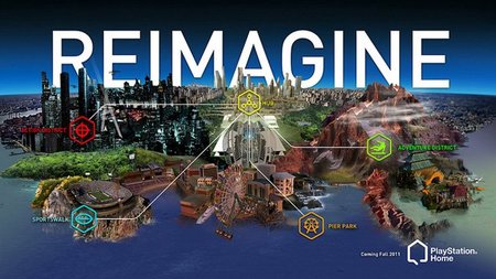 Sony remodela Home. Ahora será una red social con forma de parque temático y toques de MMO ¡toma ya!