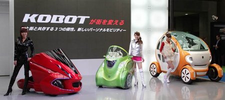 TMSUK y Kowa sorprenden con tres prototipos eléctricos futuristas