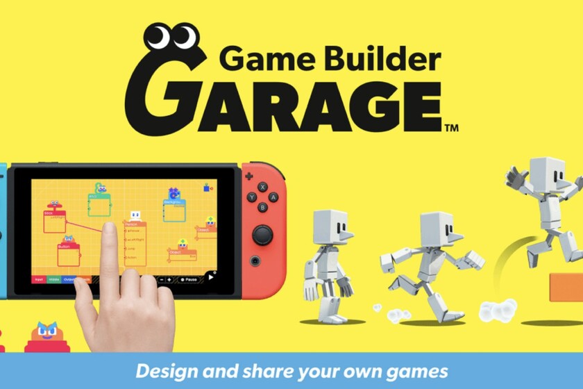 Nintendo Switch users will be able to program and create their own video games starting in June with Game Builder Garage