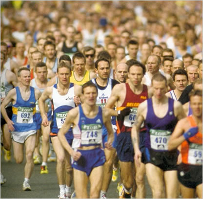 Preparativos para correr una maratón