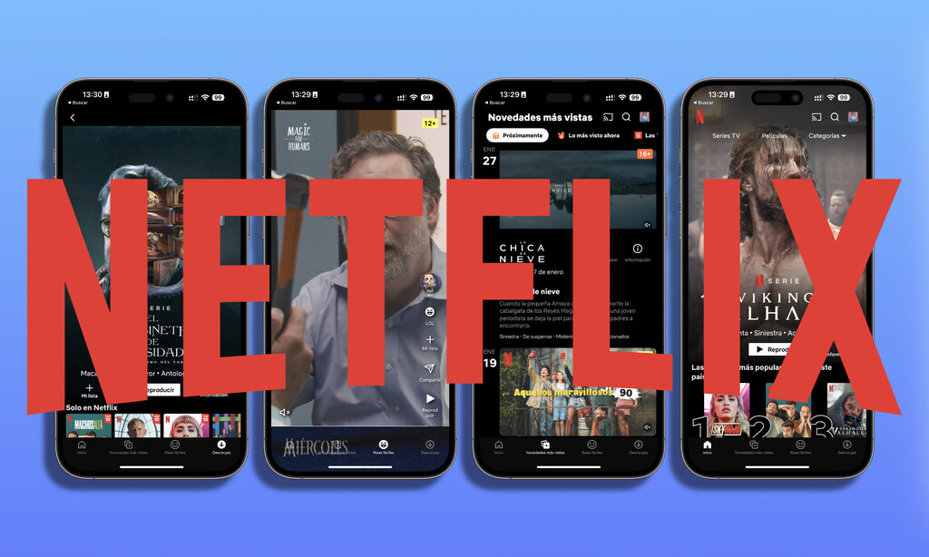 Así es el nuevo aspecto de Netflix en iPhone: un cambio necesario 